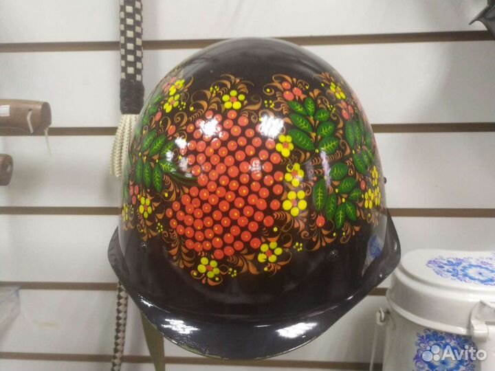 Котелок солдатский алюминиевый хохлома +