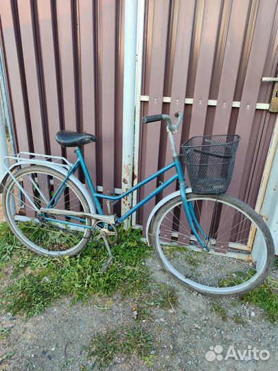 Велосипед взрослый с корзиной