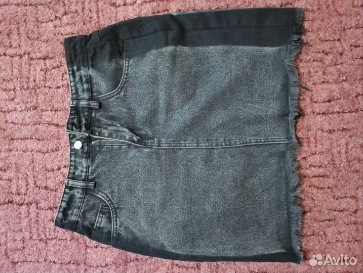 Юбка джинсовая