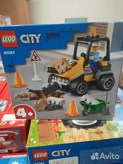 Lego конструктор автомобиль для дор. работ 60284