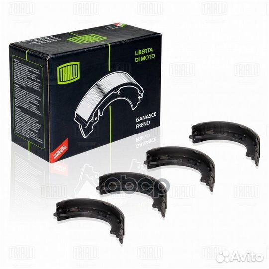 Колодки тормозные барабанные зад GF1666 Tr