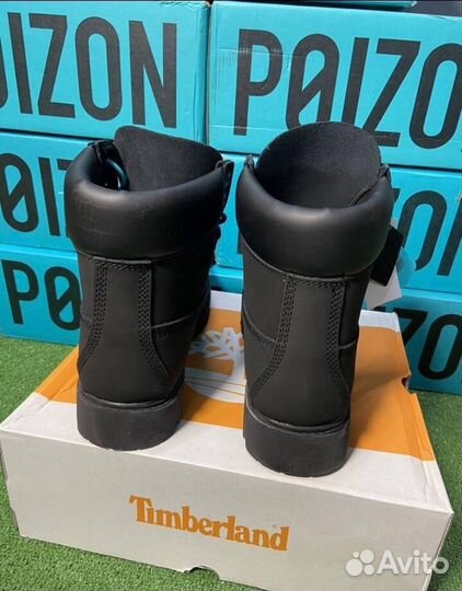 Ботинки Timberland Оригинал черные осень/зима