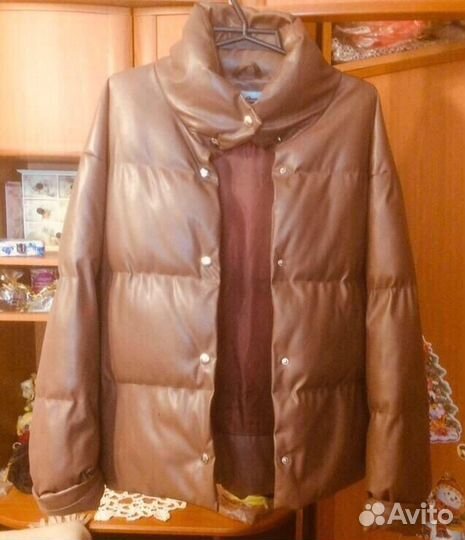 Курточка эко кожа, 44)