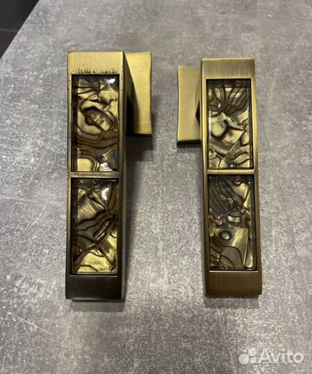 Дверная ручка ORO&ORO мод. 921-13 TCF (кофе tiger)