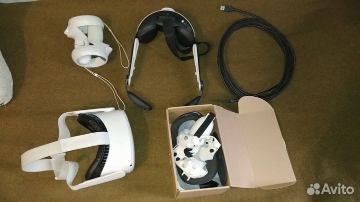 Oculus Quest 2 128gb + аксессуары