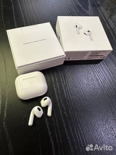 Беспроводные наушники apple airpods 3