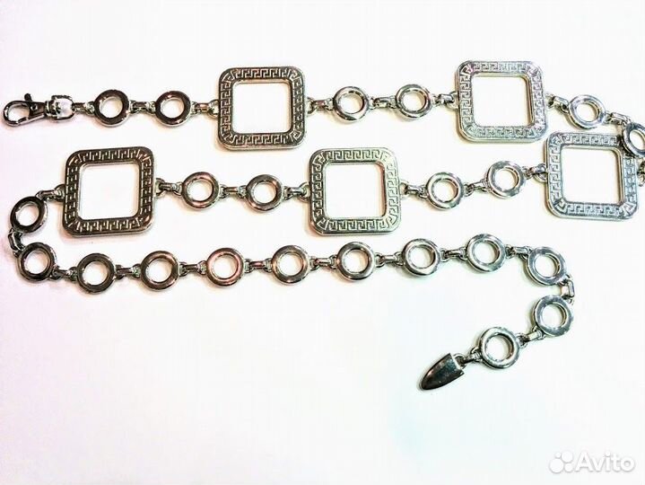 Ремень женский в виде цепи