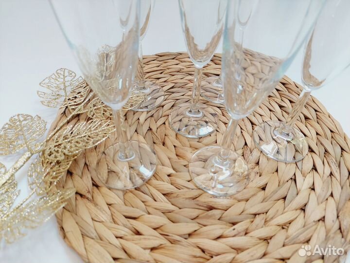 Набор бокалов для шампанского IKEA svalka новый