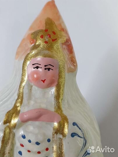 Ёлочная стеклянная игрушка СССР 