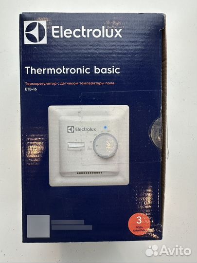 Терморегулятор Electrolux etb 16