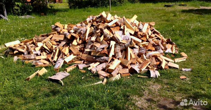 Дрова сухие колотые с доставкой