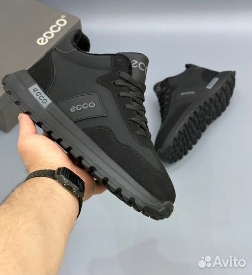 Зимние мужские кроссовки ecco (41-46)