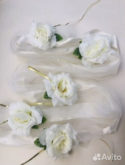 Урашение для авто свадебное