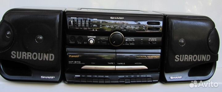 Магнитола sharp WF-970Z(BK)