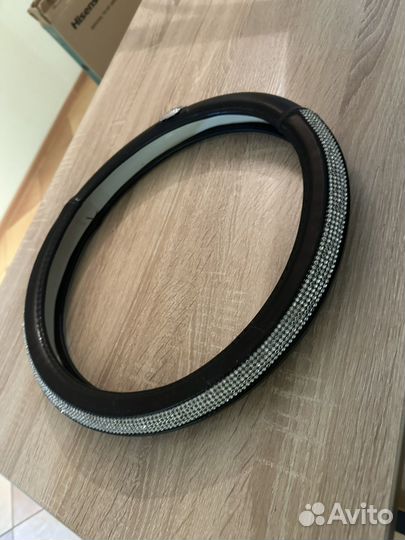 Чехол на руль со стразами