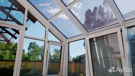 Пластиковые окна, остекление домов, веранд