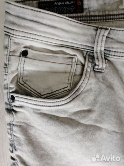 Angelo Litrico джинсы-джоггеры мужские (W34L30)