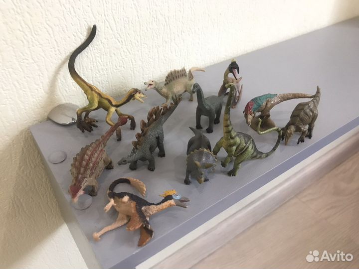 Фигурки животных schleich, collecta и др