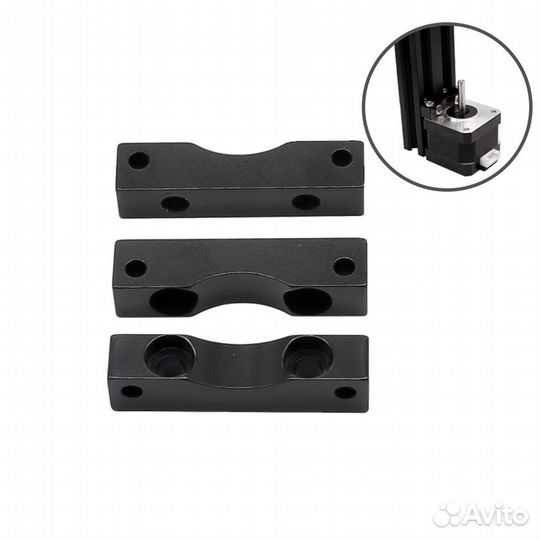 Крепление шагового двигателя nema 17 к профилю 20