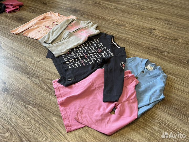 Вещи доя девочки пакетом, р.110-116