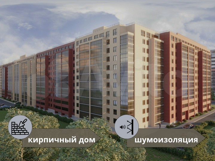 4-к. квартира, 75,6 м², 4/10 эт.