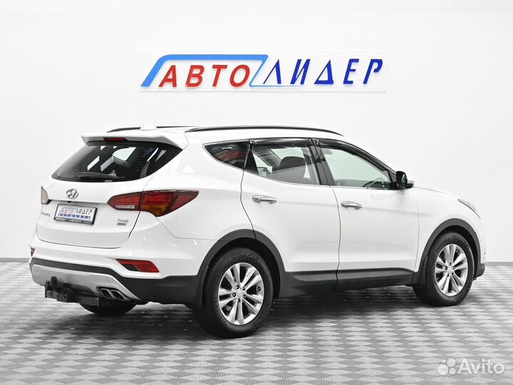 Hyundai Santa Fe 2.2 AT, 2017, 94 000 км