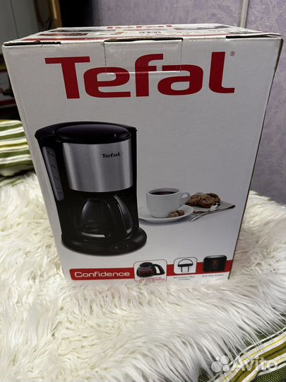 Кофеварка tefal новая