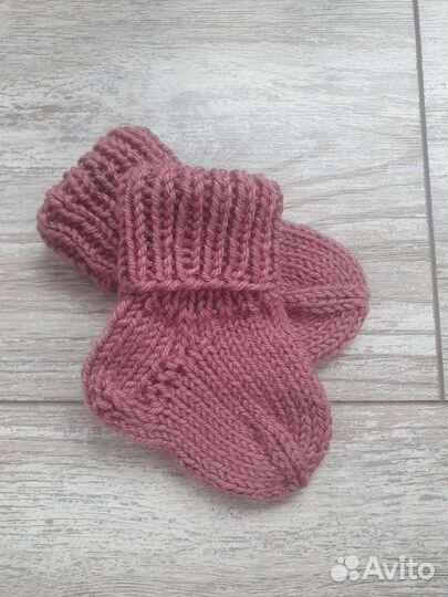 Носки вязаные детские