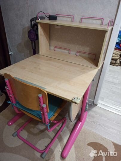 Растущая парта и стул Demi