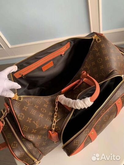 Дорожная Louis Vuitton натуральная кожа