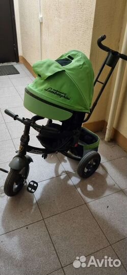 Велосипед трехколесный lamborghini