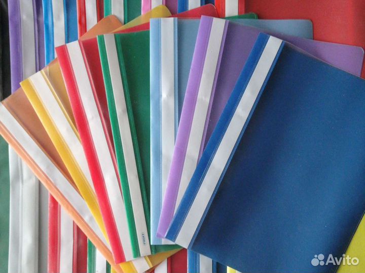 Папка скоросшиватель для документов пластиковая А4