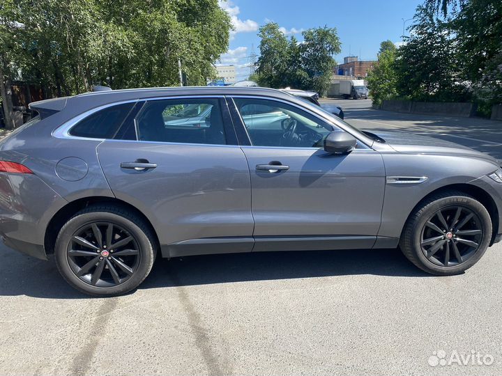 Jaguar F-Pace 2.0 AT, 2018, 160 000 км