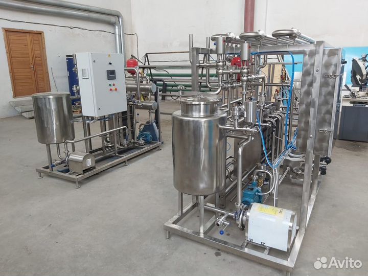 Пастеризационная установка, пастеризатор молока