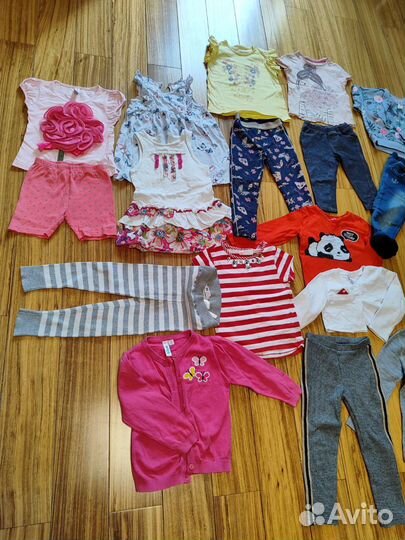 Пакет вещей для девочки 92 размер