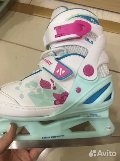 Коньки раздвижные р- 31-36