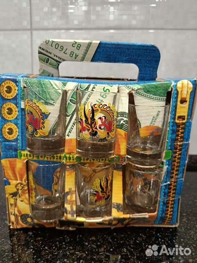 Набор рюмки+бокал