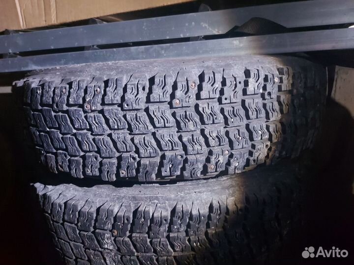 Колеса в сборе r16 зимние на ниву