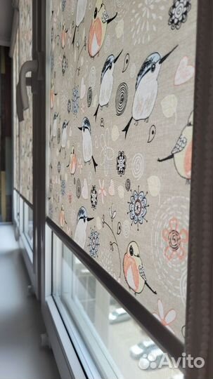 Рулонные шторы от производителя. Установка бесплат