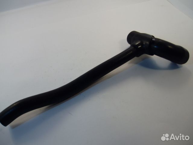 Патрубок радиатора ваз-2123 (стыкованый) (рога)