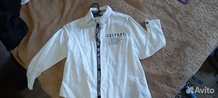 Рубашка белая детская