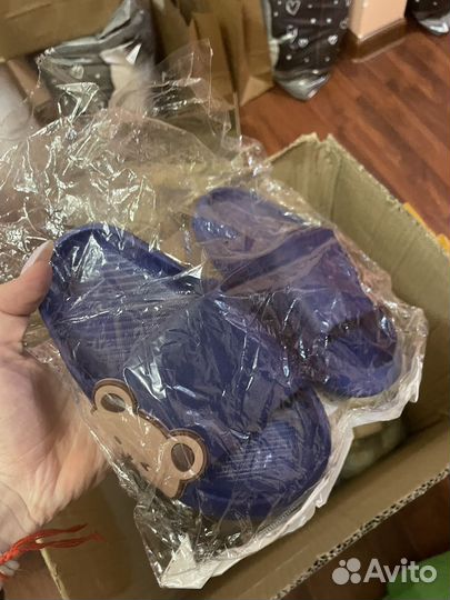 Шлепки + детские вещи