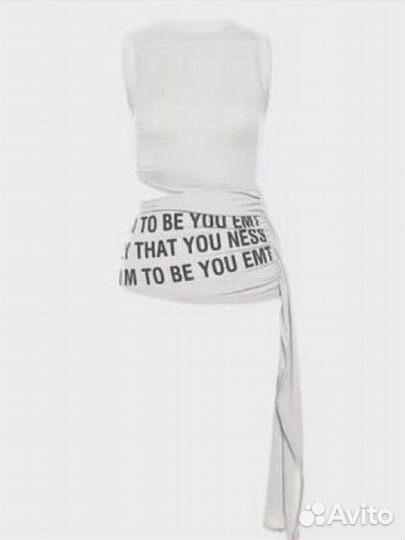 Готический лонгслив