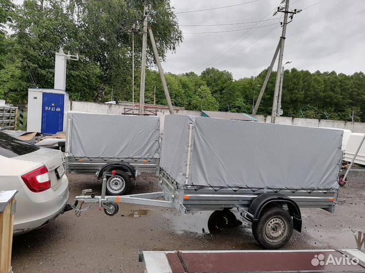 Прицеп дляс тентом 150 см для техники, снаряжения