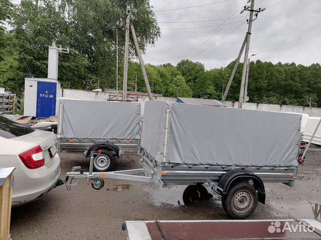 Прицеп дляс тентом 150 см для техники, снаряжения