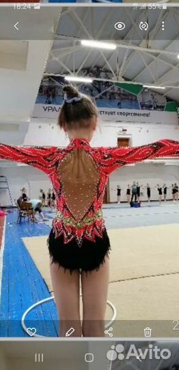 Купальник для художественной гимнастики