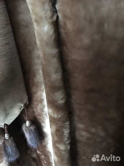 Шуба мутон. Новая