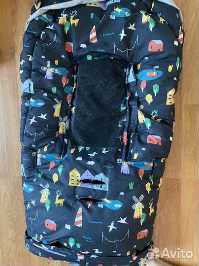 Конверт leokid + варежки на коляску