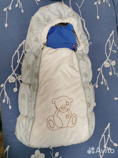 Зимний конверт, конверт на выписку