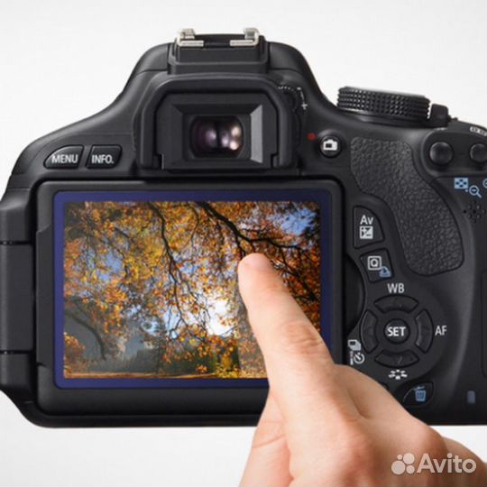 Фотоаппарат кенон 650d с объективом